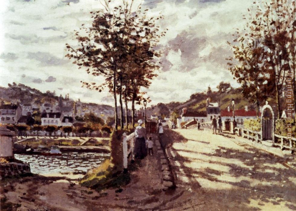 Claude Monet The Seine At Bougival